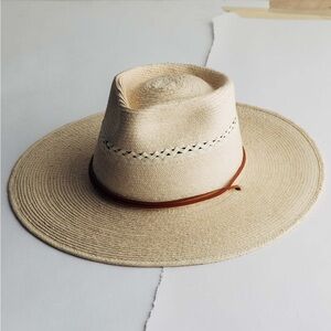imogene + willie handwoven vented Guatemalan hat 7 3/8